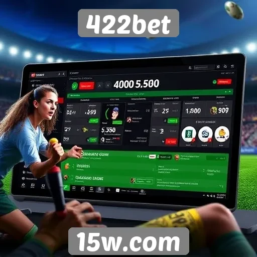 Novas funcionalidades do site 422bet